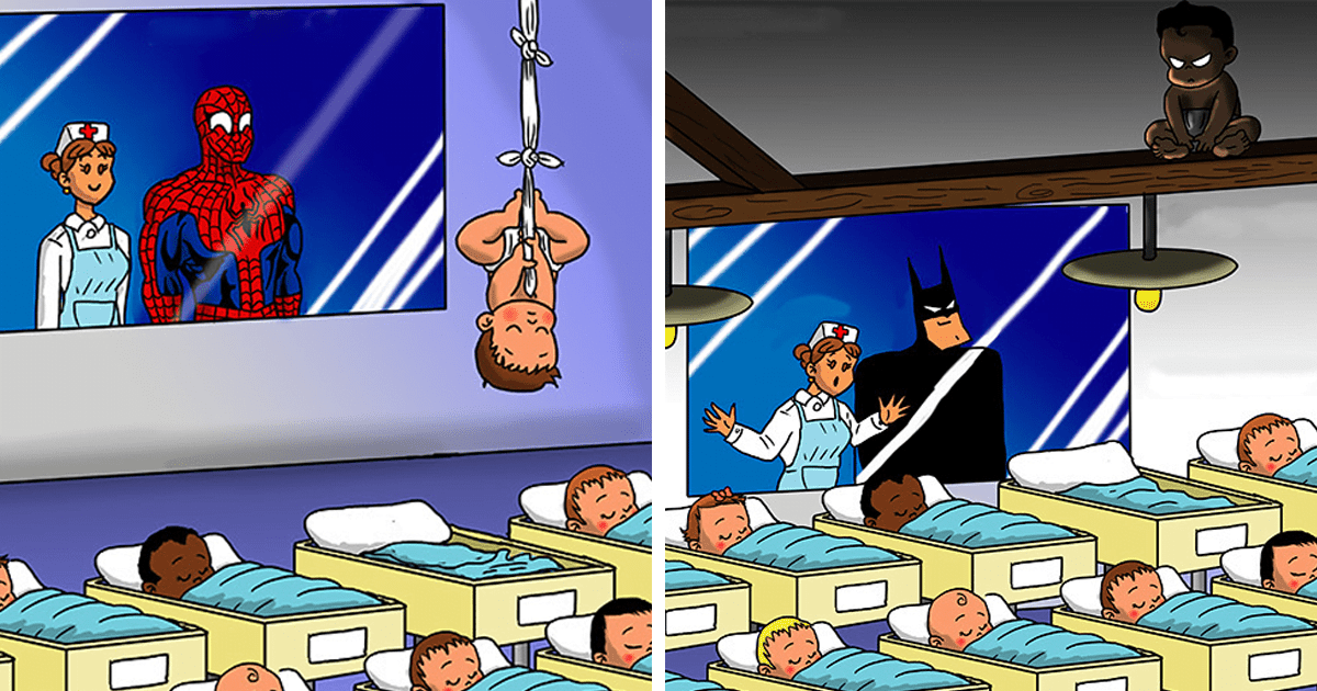 Read more about the article 14 zdjęć prezentujących, jak wyglądaliby superbohaterowie, gdyby mieli dzieci