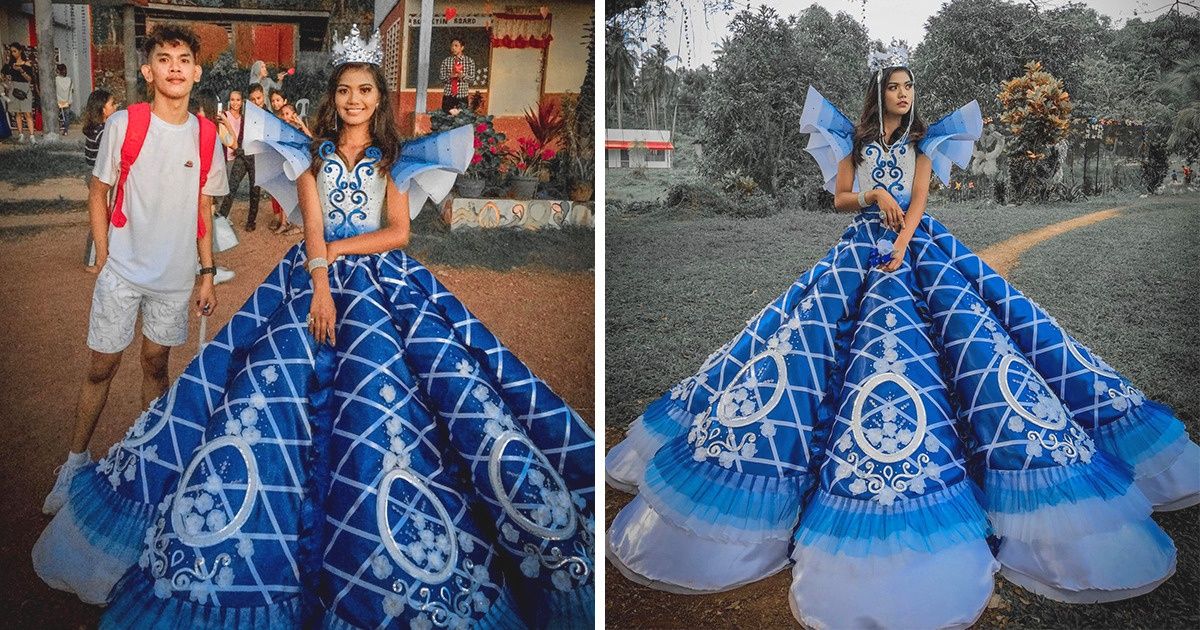 Read more about the article Mimo przeciwności losu brat samodzielnie uszył suknię na bal dla swojej ukochanej siostry