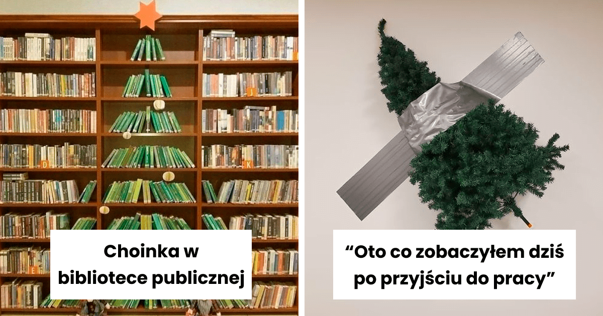 Read more about the article 29 zdjęć nietypowych choinek wykonanych przez pracowników różnych branż zawodowych